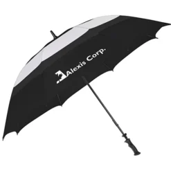 Squall Triple Canopy Golf Umbrella - 62-inch Arc - 24 hr