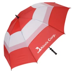 Squall Triple Canopy Golf Umbrella - 62-inch Arc - 24 hr