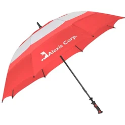 Squall Triple Canopy Golf Umbrella - 62-inch Arc - 24 hr