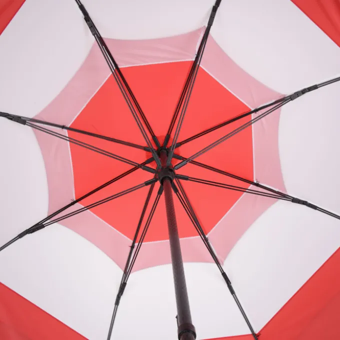 Squall Triple Canopy Golf Umbrella - 62-inch Arc - 24 hr