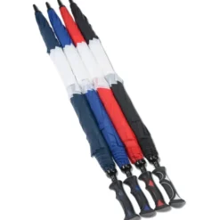 Squall Triple Canopy Golf Umbrella - 62-inch Arc - 24 hr