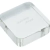 Square Icon Crystal Paperweight