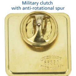 Square Lapel Pin with Presentation Box