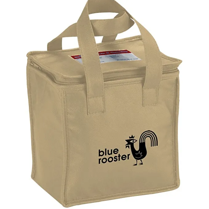Square Non-Woven Lunch Bag - 24 hr