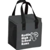 Square Non-Woven Lunch Bag - Two-Tone