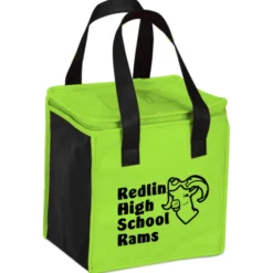 Square Non-Woven Lunch Bag - Two-Tone