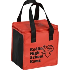 Square Non-Woven Lunch Bag - Two-Tone