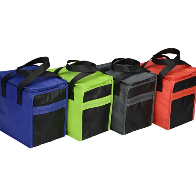 Square Non-Woven Lunch Bag - Two-Tone - 24 hr