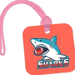 Square POLYspectrum Bag Tag - Translucent