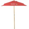 Square Wood Market Umbrella - 8 foot Arc