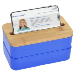 Stackable Bento Lunch Set with Phone Stand Lid