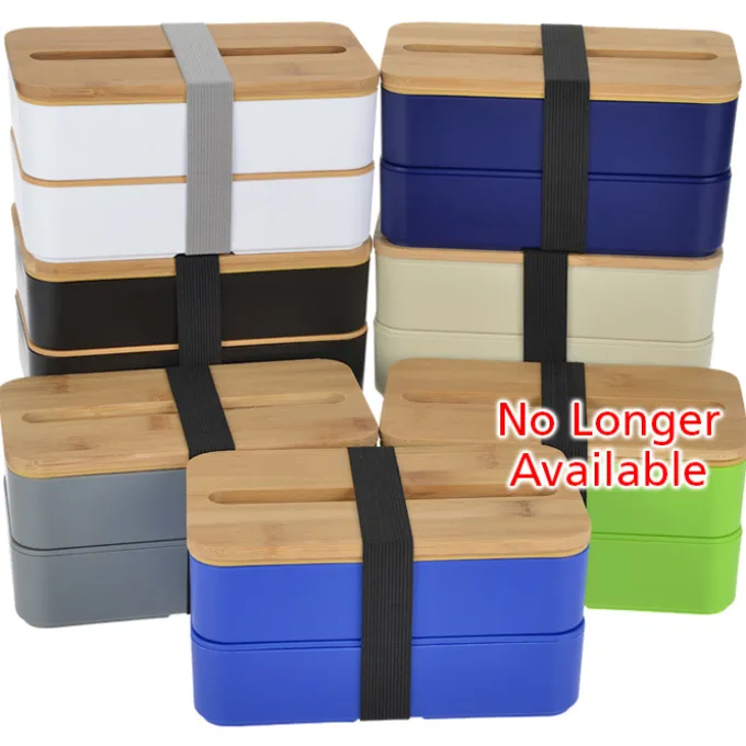 Stackable Bento Lunch Set with Phone Stand Lid