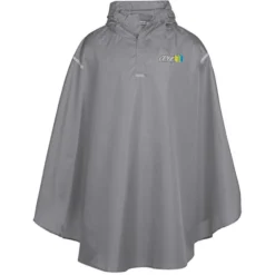 Stadium Packable Poncho - Embroidered