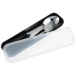 Stainless and Ceramic Cutlery Set
