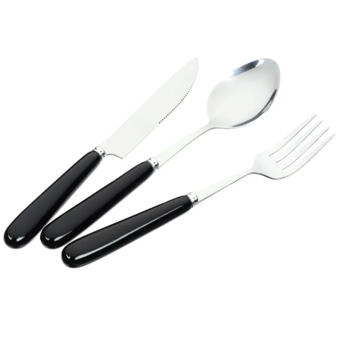 Stainless and Ceramic Cutlery Set - 24 hr