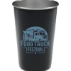 Stainless Steel Pint Glass - 16 oz. - 24 hr