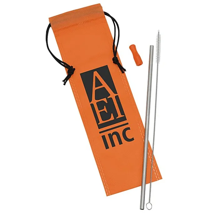Stainless Steel Straw Set