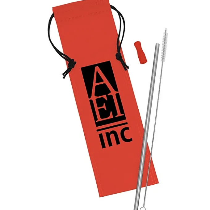 Stainless Steel Straw Set - 24 hr