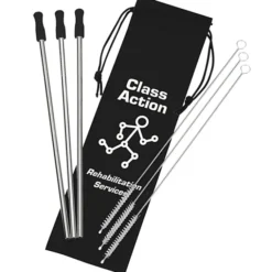 Stainless Steel Straw Set - 3-pack