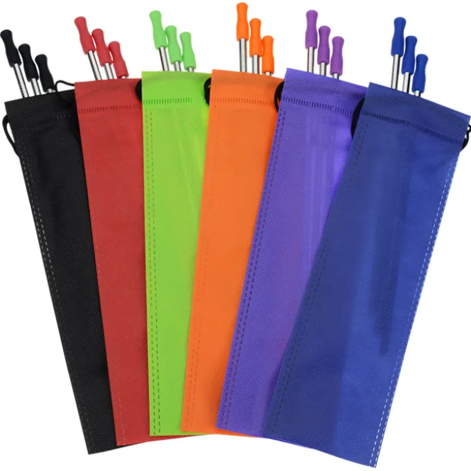 Stainless Steel Straw Set - 3-pack - 24 hr