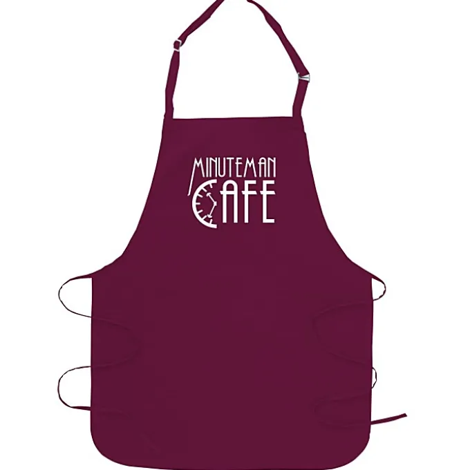 Stain Release Bib Apron - Screen