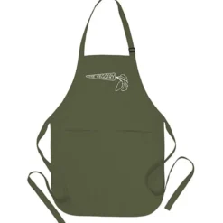 Stain Release Cotton Pocket Apron