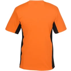 Stain Release Performance Colorblock T-Shirt - Men's - Embroidered