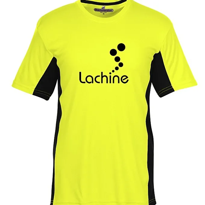 Stain Release Performance Colorblock T-Shirt - Men's - Screen