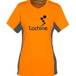 Stain Release Performance Colorblock T-Shirt - Ladies' - Screen