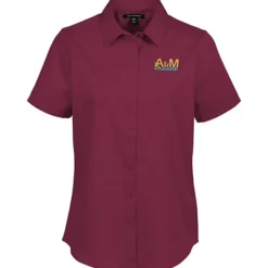 Stain Repel Short Sleeve Twill Shirt - Ladies'