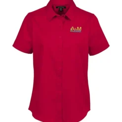 Stain Repel Short Sleeve Twill Shirt - Ladies'