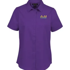 Stain Repel Short Sleeve Twill Shirt - Ladies'