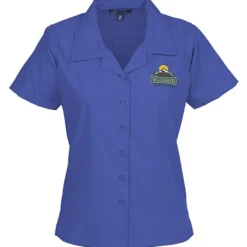 Stain Resist Poplin Camp Shirt - Ladies'