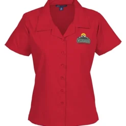 Stain Resist Poplin Camp Shirt - Ladies'