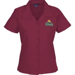 Stain Resist Poplin Camp Shirt - Ladies'
