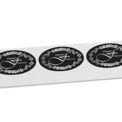 Stamped Seal by the Roll - Oval - 1-1/4 inches x 2-1/4 inches