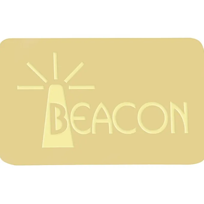Stamped Seal by the Roll - Rectangle - 5/8 inches x 1 inch