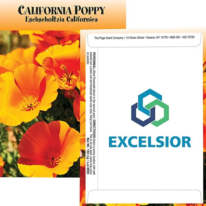 Standard Series Seed Packet - California Poppy