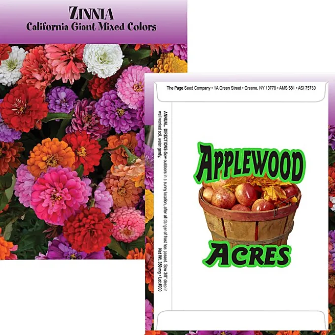 Standard Series Seed Packet - Giant Zinnia