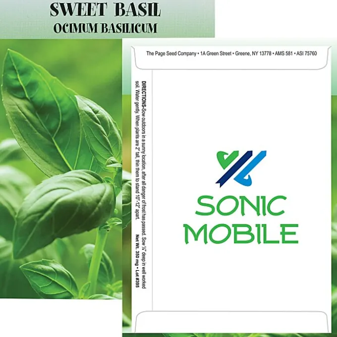 Standard Series Seed Packet - Sweet Basil