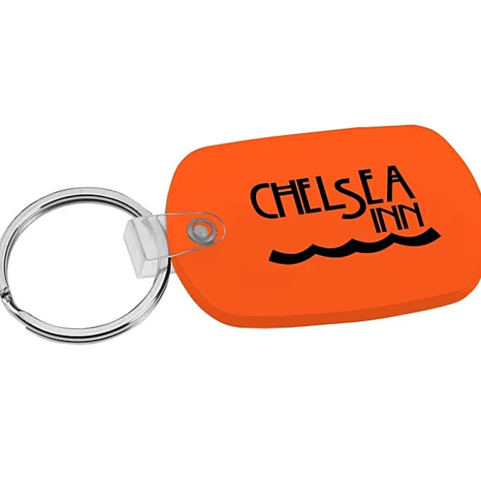 Standard Shape Soft Keychain - Translucent