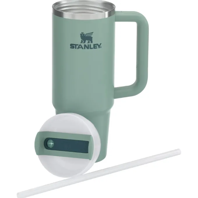 Stanley Quencher H2.0 FlowState Vacuum Mug with Straw - 30 oz - Laser Engraved