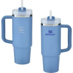 Stanley Quencher H2.0 FlowState Vacuum Mug with Straw - 30 oz - Laser Engraved