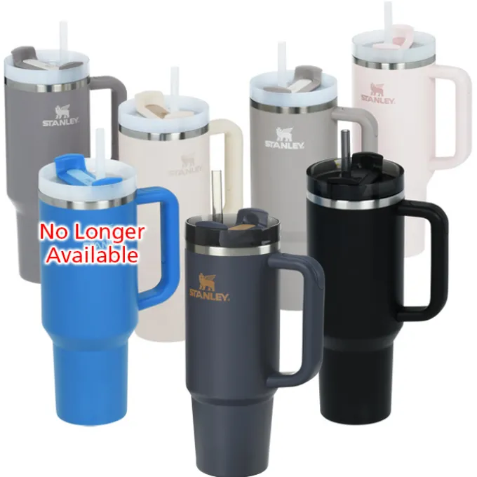 Stanley Quencher H2.0 FlowState Vacuum Mug with Straw - 40 oz - 24 hr