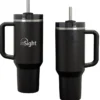 Stanley Quencher H2.0 FlowState Vacuum Mug with Straw - 40 oz - Laser Engraved