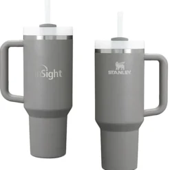 Stanley Quencher H2.0 FlowState Vacuum Mug with Straw - 40 oz - Laser Engraved