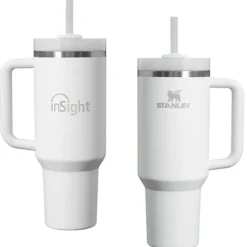 Stanley Quencher H2.0 FlowState Vacuum Mug with Straw - 40 oz - Laser Engraved