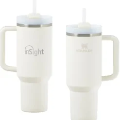 Stanley Quencher H2.0 FlowState Vacuum Mug with Straw - 40 oz - Laser Engraved