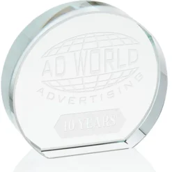 Starfire Paperweight - Circle - 24 hr