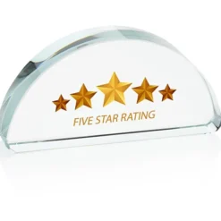 Starfire Paperweight - Dome - Full Color